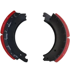 ייצור עמיד למחצה מתכתי ללא אזבסט חלקי משאית כבדה חלקי בלם רפידות בלם רירית נעלי בלם רירית רירית - Product Image 1