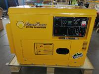 8KW Vollkupfer Geräuscharmer Dieselgenerator im Containerformat Tragbar Schallgedämmt mit Autostart 220V/380V 50Hz/60Hz Unterstützt Individuelles Logo