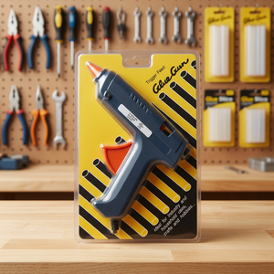Pistolet à colle DK-214 60W |   Pistolet à colle thermofusible pour l'artisanat scolaire, les loisirs créatifs et les réparations rapides à domicile - Product Image 3