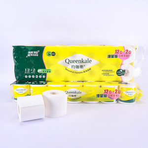 Papier toilette ménager biodégradable, ultra absorbant, 4 plis, en pâte de bois vierge, économique, vente en gros directe d'usine - Product Image 4
