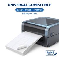 Impression sur mesure, papier thermique autocollant format A4, étiquette adhésive pour code-barres, autocollant pour imprimante