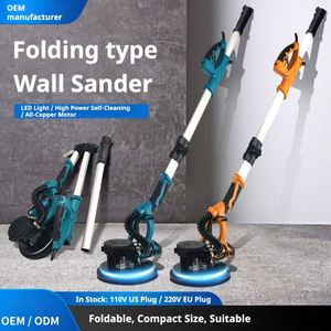 <span class=keywords><strong>Lijadora</strong></span> de Pared Eléctrica Industrial de 220V <span class=keywords><strong>con</strong></span> 6 Velocidades Variables, Mango Plegable Grande y Luz - Product Image 3