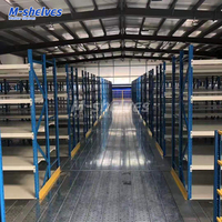 Plateforme industrielle en acier à plusieurs niveaux pour le stockage de marchandises
