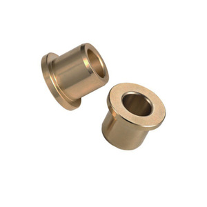 Personnalisé CNC Usinage Bronze Laiton Acier Inoxydable Bride <span class=keywords><strong>Roulement</strong></span> Manchon 6mm 8mm 10mm 12mm 15mm Bride Douille Épaulement Rondelle - Product Image 4