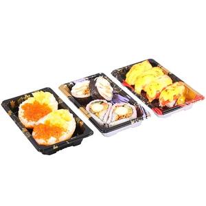 Bols d'assiettes en plastique PET <span class=keywords><strong>de</strong></span> qualité alimentaire d'approvisionnement d'usine pour le stockage des aliments à emporter-<span class=keywords><strong>Plateau</strong></span> à sushi Gâteau Chocolat Bonbons Sandwich Blister - Product Image 6