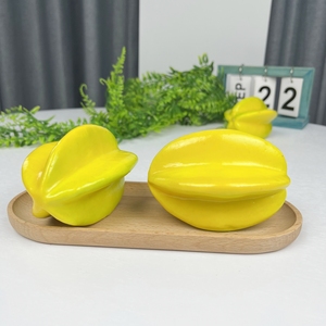 <span class=keywords><strong>Carambola</strong></span> artificial Estrella artificial <span class=keywords><strong>Fruta</strong></span> simulación <span class=keywords><strong>fruta</strong></span> y verdura boceto accesorios decoración del hogar - Product Image 3