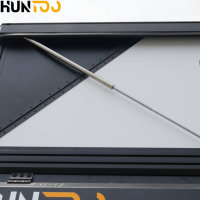 Huntoo - Remolque de Campamento Moderno y Lujoso para Camioneta, con Paredes Rígidas, Diseño Ligero de Aluminio, Compatible con Ford Ranger, Hilux, RAM 1500