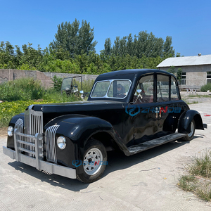 Vente directe usine – Voiture électrique de tourisme de luxe ZD-Vintage rétro, matériaux composites, vitesse maximale 30 km/h, autonomie 8-10 heures - Product Image 6