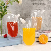 Squeeze pochettes rechargeables paquets de liquide jus gelée boisson Bolsas Para Bebidas pochette à bec debout sac pour la nourriture
