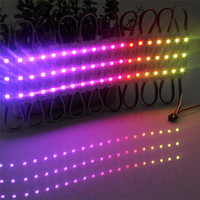 Module LED RGB étanche IP65 DC12V 75x15mm WS2811ic 5050 pour enseignes lumineuses extérieures