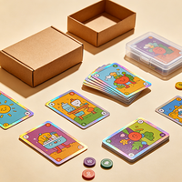 Cartes de jeu de société en gros, impression personnalisée de jeux de cartes, finition mate, cartes adaptées aux familles pour les jeux de table