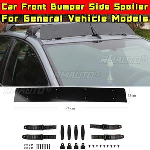 For General Vehicle <b>Models</b> Exterior Accessories Car Front Bumper Side Spoiler Air Blade Tuning Turbulence Chin Body <b>Kit</b> - Product Image 2