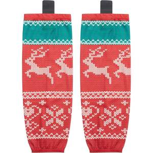 Chaussettes de hockey sublimées EALER pour Noël, hauteur genou, respirantes, pour hommes et garçons - Product Image 2