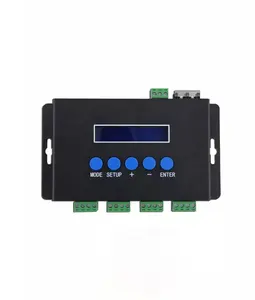 SPI LED Pixel Controller Artnet to SPI/DMX Converter 680 Pixels 4 Channels RGBW RGB Led Controller For LED Strip Light