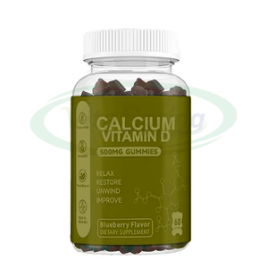 ASAP OEM Soporte óseo Calcio Vitamina D Gomitas Suplemento dietético para niños Calcio Vitamina D Gomitas - Product Image 1