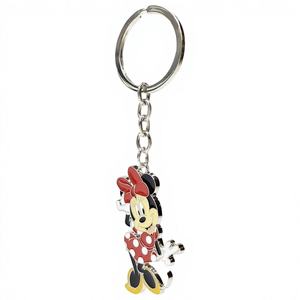Llavero Temático Oficial con Licencia al por Mayor, de Cobre y Zirconia, Duradero, con Encanto de Personaje de Minnie, para Mayores de 3 Años, Esenciales para Parques Temáticos - Product Image 1