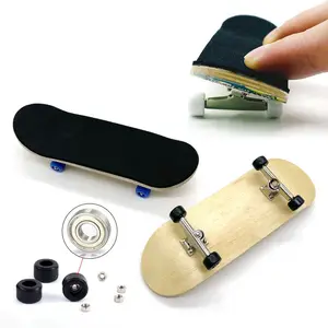 Professionele Dubbele Kick Deck Concave Mini Vinger Skateboard Dek Toets