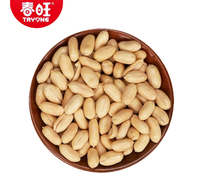 Cacahuètes cumin séchées à faible teneur en quantité minimale de commande Offres Spéciales sel poivre rôti BBQ Snack cacahuètes
