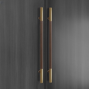 Sang trọng tùy chỉnh thép không gỉ cửa gỗ lớn kéo xử lý đẩy hiện đại nhập phía trước dài xử lý bên ngoài cho cửa kính - Product Image 3