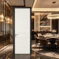 Portes de salle de bain intérieures en composite PVC imperméable de haute qualité de l'usine JIANGSHAN