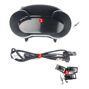 มาตรวัดความเร็วแบบดิจิตอล DOS 12.3 นิ้ว รุ่นอัพเกรด สำหรับ <span class=keywords><strong>Mercedes</strong></span> Benz GLC/C 5.0/6.0 ปี 2015-2020 แผงหน้าปัด CLCD สำหรับรถยนต์ - Product Image 6