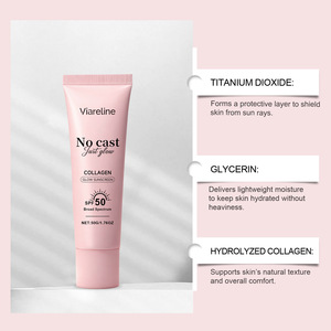 ครีมบำรุงผิว HOYGI ผสมใบบัวบก ครีม<span class=keywords><strong>กันแดด</strong></span>สำหรับผิวห<span class=keywords><strong>น</strong></span>้า ใช้ได้ทุกวัน SPF 50 บำรุงผิวชุ่มชื้น ปกป้องผิวห<span class=keywords><strong>น</strong></span>้าและผิวกายจากแสงแดด - Product Image 6