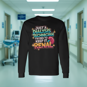 T-shirt à manches longues pour technicien en dialyse : essayant de préserver la fonction rénale - Product Image 3