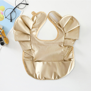 Babero de Bebé Personalizado Impermeable de PU, Impreso con Logotipos. Vestido de Protección Antideslizante para Pintura de Guardería - Product Image 6