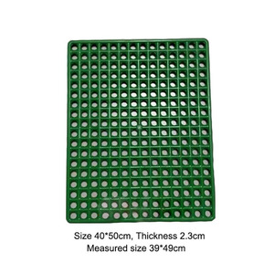 Accessori per gabbia di coniglio anti-morso durevoli per allevamento di <span class=keywords><strong>animali</strong></span> 30*50 50*50 50*60 60*60 cm pavimento a doghe di coniglio in plastica - Product Image 3