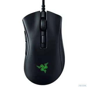 Razer DeathAdder V2迷你支持Razer突触雷霆云3有线鼠标电缆长度1.8m有线鼠标