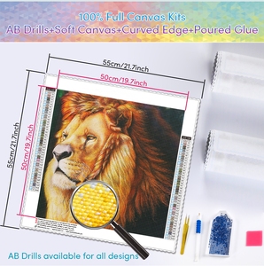 Hot Selling DIY Acrylics Diamond Painting <strong>Dragons</strong> <strong>Art</strong> Printed Custom Diamond Painting Kits Wall Decoration for Kids and Adults - Product Image 6