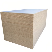 Haute qualité 4*8 pieds 18mm d'épaisseur mélamine contreplaqué laminé E1 Standard MDF Conseil pour l'utilisation de meubles Prix compétitif