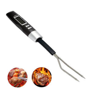 Ngoài trời BBQ nhà bếp kỹ thuật số thịt Nhiệt kế với đầu dò không gỉ Nhựa thực phẩm nấu ăn Nhiệt kế - Product Image 1