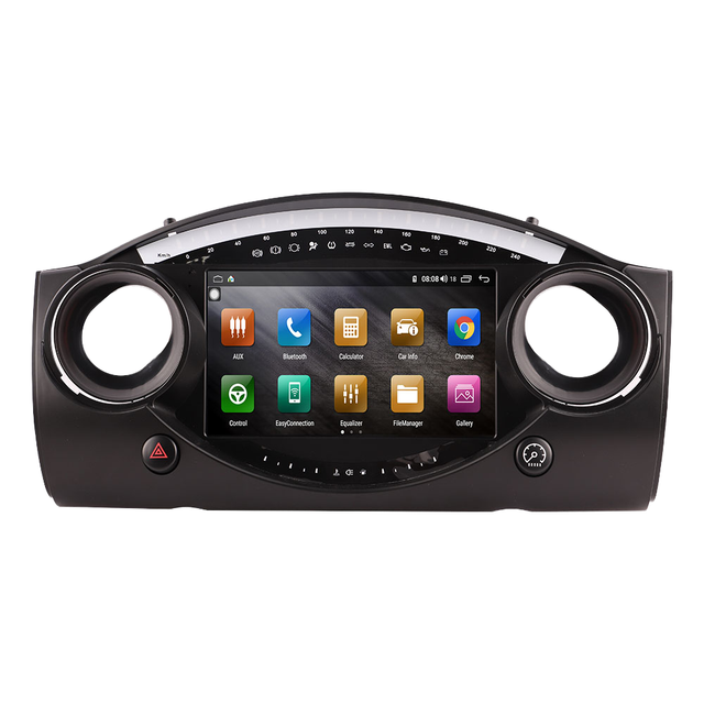 2 Din Car Radio Touch Screen for BMW Mini Cooper R50 R56 R60 with Wireless Car-play Bluetooth GPS Navigation