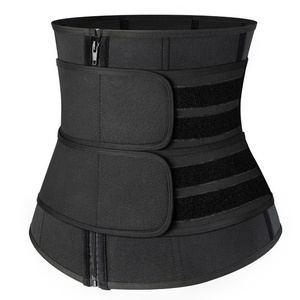 Faja Reductora de Cintura de Neopreno para Mujer, Transpirable, de Spandex, Moldeadora, Deportiva, con Cierre de Botones Ajustable - Product Image 6