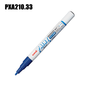 Marqueur pour tableau blanc Uni PXA210, série de 12 couleurs, effaçable à sec, pointe ronde, usage bureau et école, encre permanente, pointe ronde 0,8-1,2 mm - Product Image 6