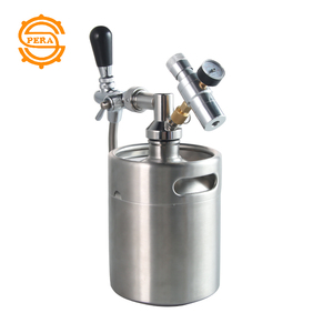 5L In Acciaio Inox Homebrew <span class=keywords><strong>Mini</strong></span> Barile - Product Image 1