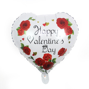 Ballon en <span class=keywords><strong>film</strong></span> aluminium pour la saint-valentin, 18 pouces, livraison gratuite, à hélium, décoration, pour fête, mariage, en papier aluminium - Product Image 5