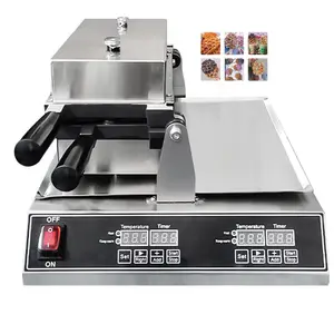 Muffin Baker Machine Comercial antiadherente 3 piezas Lolly Ice Cream Stick Waffle Maker Mini Waffle Snack Making Machine Utensilios de cocina