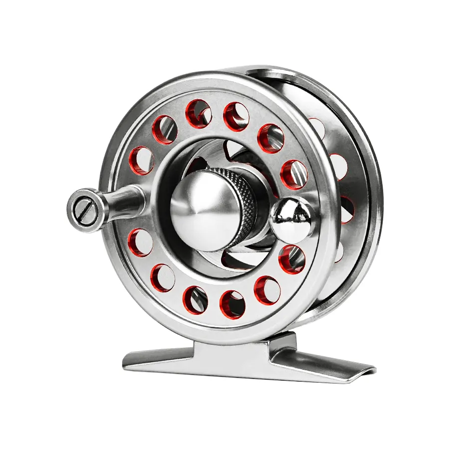 CNC Machined Aluminum Fly Fishing Reel Large Arbor Left and Right Handed Changeable Disc Drag System Reel