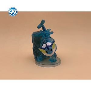 โมเดลฟิกเกอร์อะนิเมะสำหรับสะสม6ย้าย Gen 3 Magikarp alolan vulpix croagunk blind BOX gashapon - Product Image 2