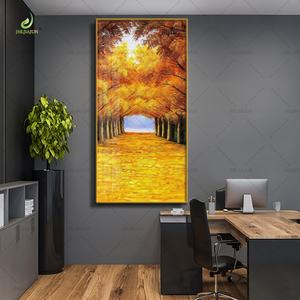 Decoración de Lujo para Sala de Estar con Cuadros Impresos en Lienzo de Alta Definición, Cuadros de Porcelana de Cristal y Luces LED - Product Image 5