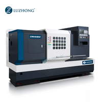 CAK6180 Gsk Cnc Torno Precio Cortadora de cama plana Controlador Fanuc de 1 metro