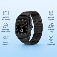 Jam Tangan Pintar AI Voice: Layar AMOLED Lengkung 1,78 Inci, Tahan Air IP68, Pesan Dual-Ready, Kesehatan 24 Jam, Baterai 5-7 Hari, NFC, OEM ODM
