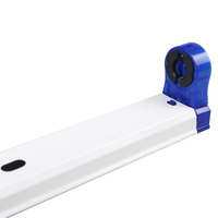Support de tube LED Shengshi T8, douille G13, 15W/18W/20W, AC 165-265V, support de montage en fer, garantie 2 ans
