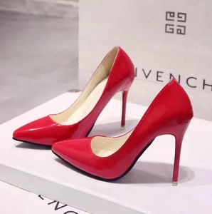 Nuovo Design bel tacco alto rosso con fondo vestito da <span class=keywords><strong>donna</strong></span> sandali Casual luce estiva semplice tacco di lusso <span class=keywords><strong>scarpe</strong></span> - Product Image 2