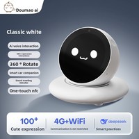Robot de bureau IA DiMi OEM d'usine, assistant automobile 4G/WiFi, compagnon de bureau, partenaire d'échange émotionnel, robot évolutif avec plus de 100 émoticônes