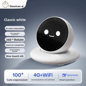 Robot de bureau IA DiMi OEM d'usine, assistant automobile 4G/WiFi, compagnon de bureau, partenaire d'échange émotionnel, robot évolutif avec plus de 100 émoticônes - Product Image 6
