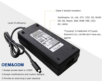 Chargeur Fuyuang 54,6 V 2 A, chargeur de batterie Li-ion Lifepo4 48 V, chargeur de batterie électrique pour vélo électrique, chariot élévateur, E Rickshaw, chargeur de batterie au lithium 48 V