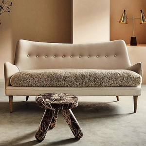 Tables d'appoint modernes de luxe en marbre violet et rouge Lander Stone: consoles de <span class=keywords><strong>chambre</strong></span> à <span class=keywords><strong>coucher</strong></span> pour meubles de salon ou hôtel - Product Image 5